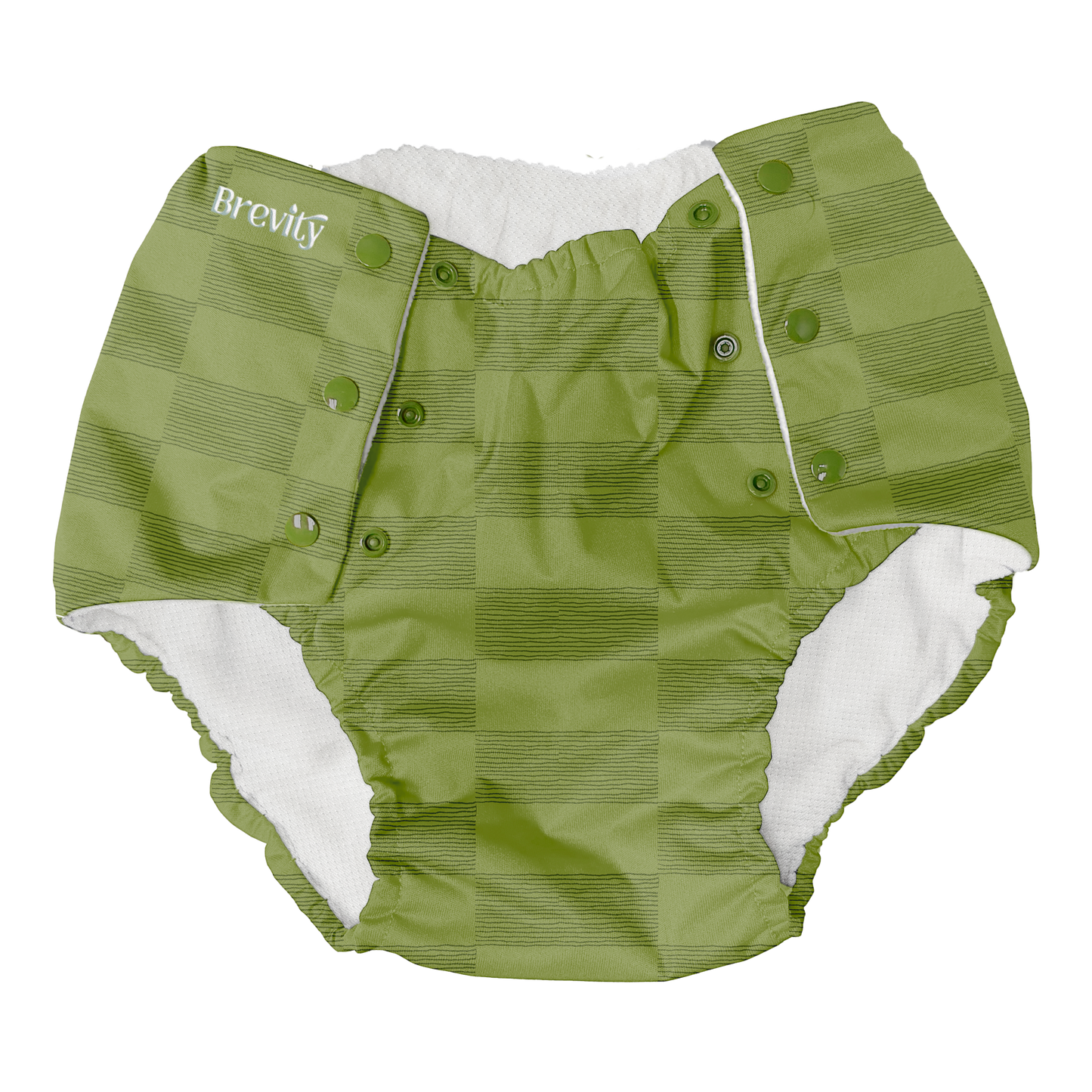 Adult Modern Reusable Incontinence Brief with Breathable Mesh Lining